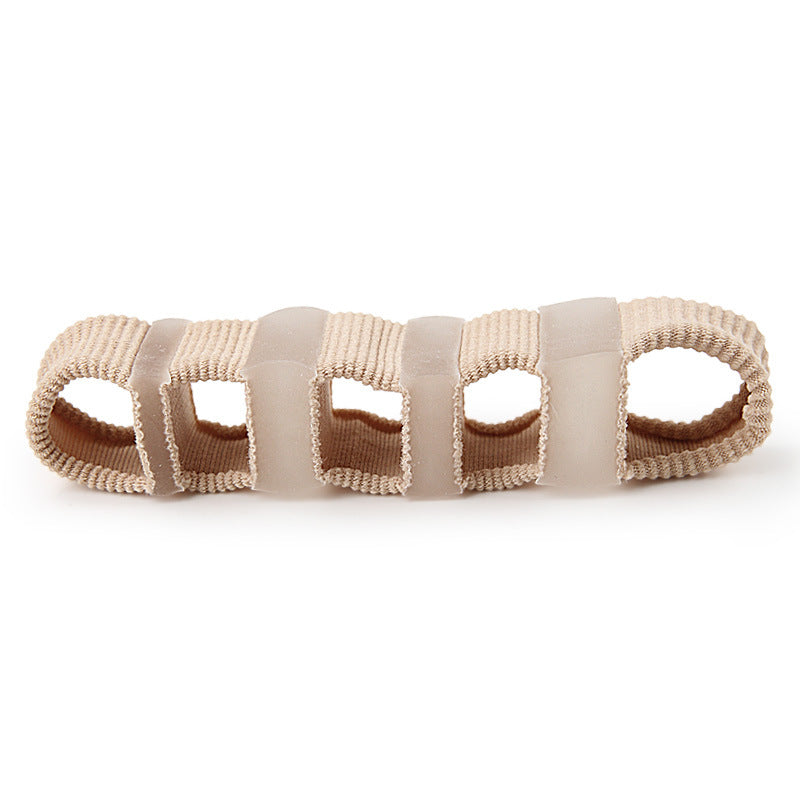 Five-hole Fiber Toe Separator Thumb Valgus Orthosis