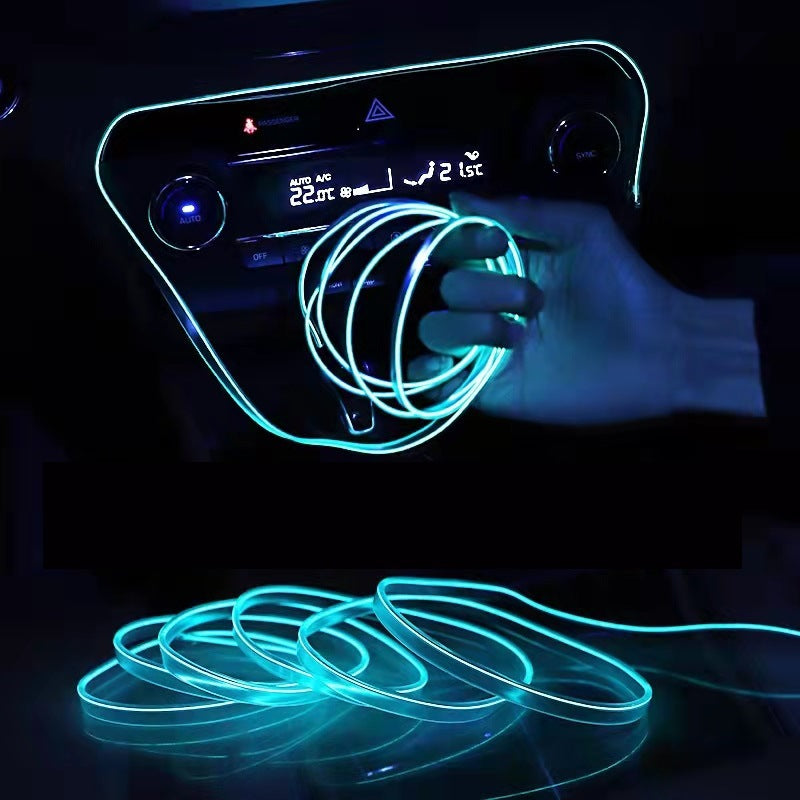 Car Mounted Ambient Light 6-meter USB LED Light Emitting Cable