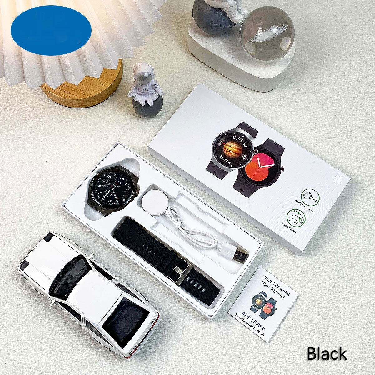 Health And Sports Round Screen Smart Watch