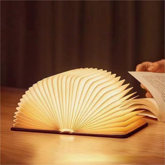 Eye Protection Folding Small Night Lamp Leather