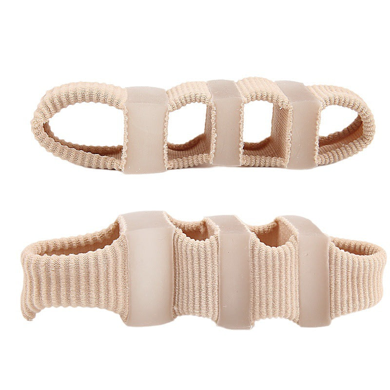 Five-hole Fiber Toe Separator Thumb Valgus Orthosis