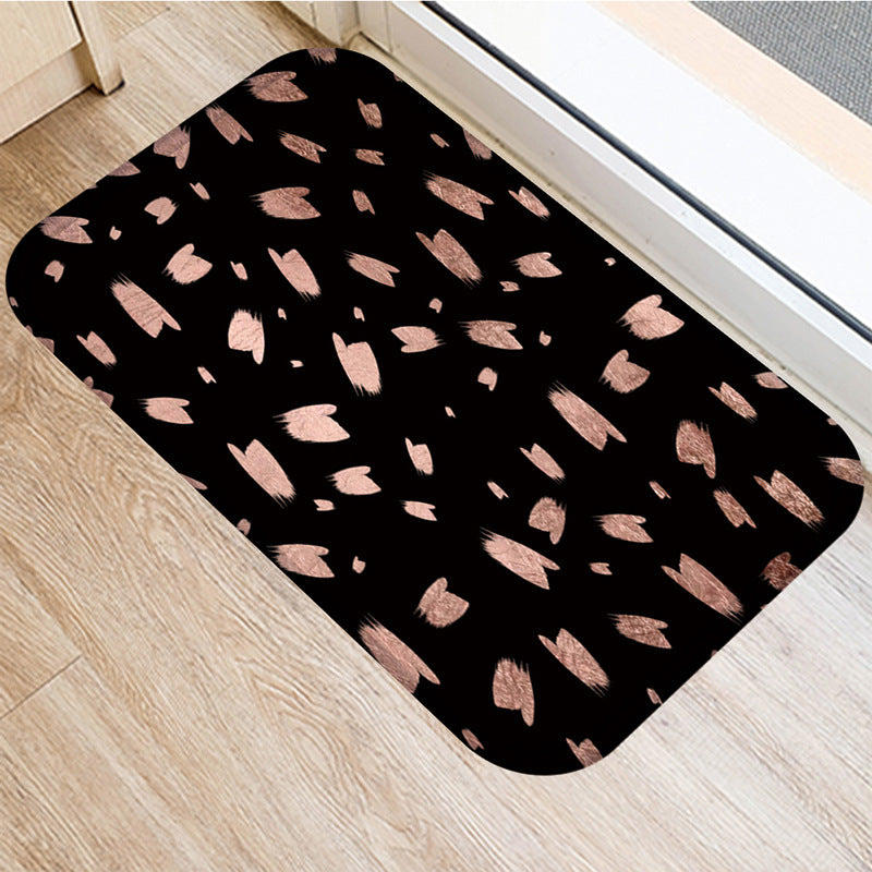 Striped Non-slip Mat Decorative Carpet Kitchen Mat