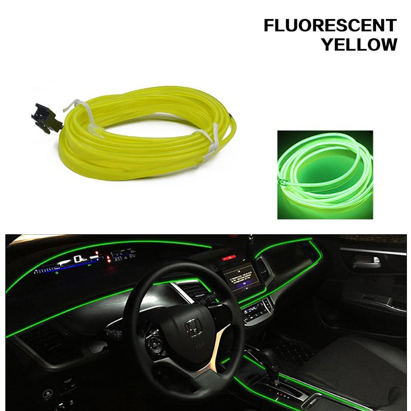 Car Mounted Ambient Light 6-meter USB LED Light Emitting Cable