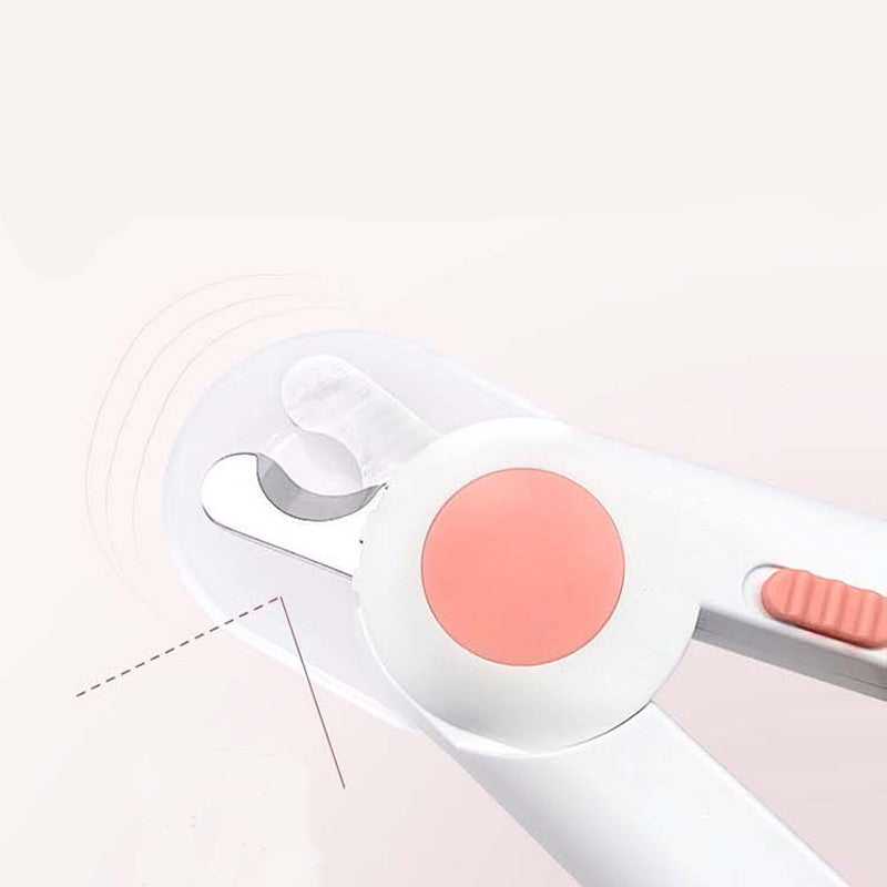 Pet Nail Clippers LED Light-Emitting Professional Pet Nail Clippers Dog Cat Cutter