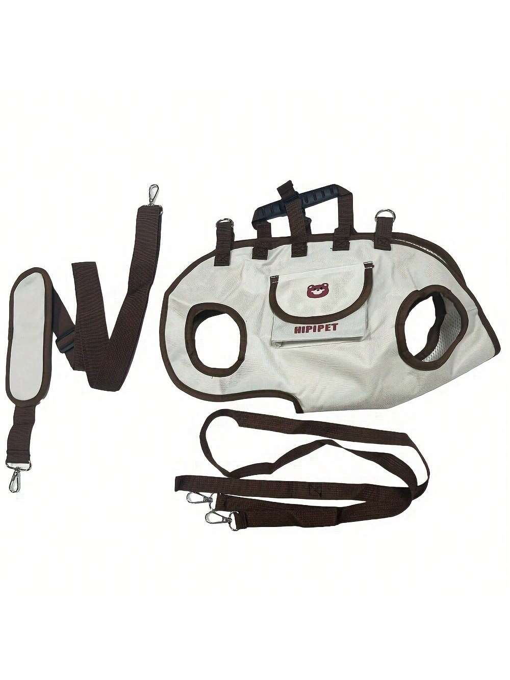 Outdoor Traction Backpacks For Dogs, , Including A Leash And Harness For Both Cats And Dogs, Suitable For Carrying Or As A Crossbody Bag