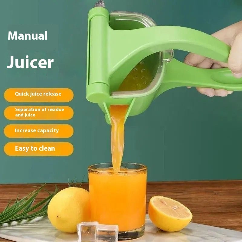 Manual Juicer Multi-functional Household Small Juicer Manual Juicer Juice Extractor Fruit Residue Separator