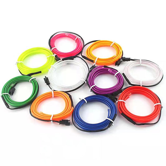 Car Mounted Ambient Light 6-meter USB LED Light Emitting Cable