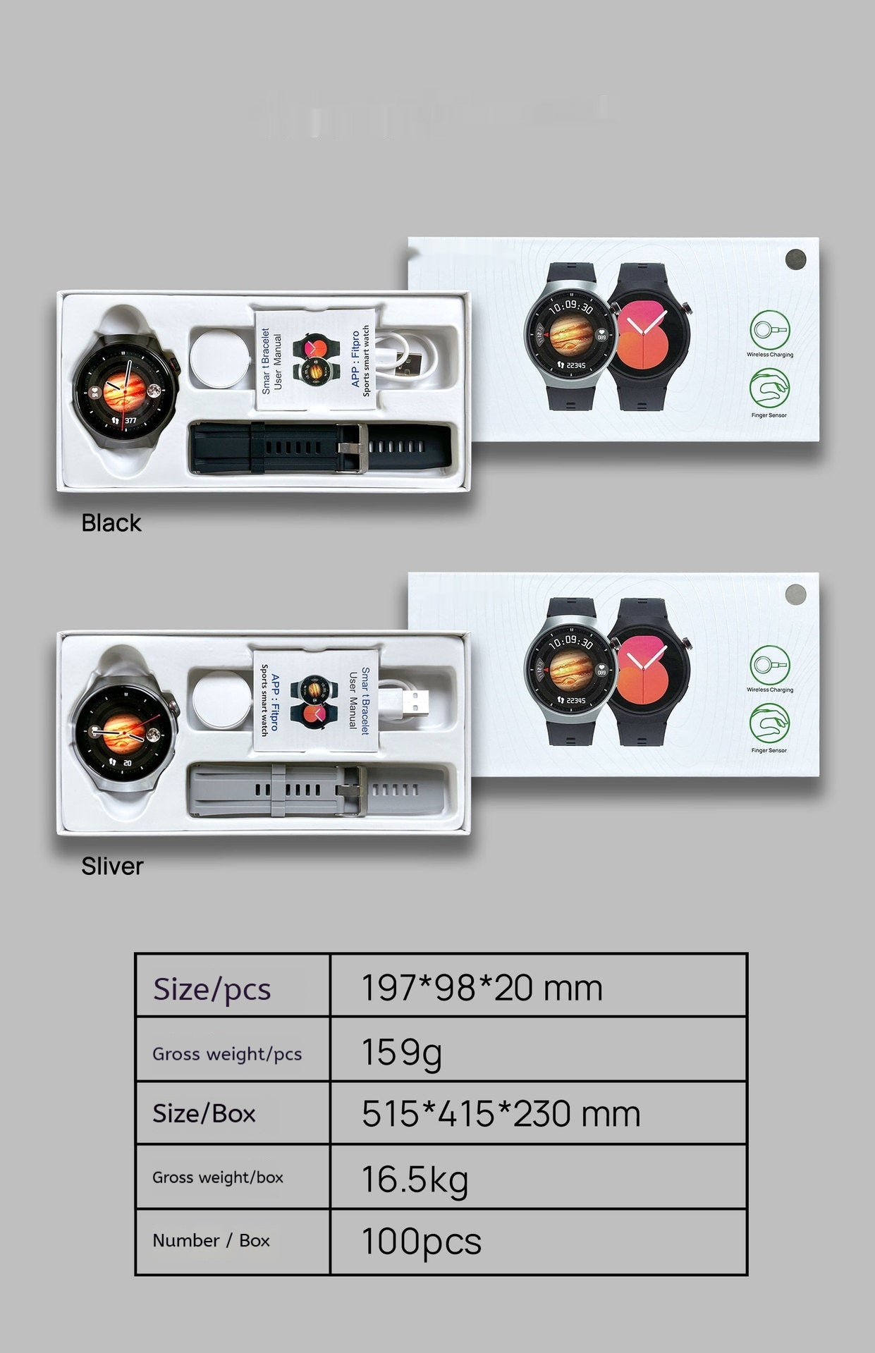 Health And Sports Round Screen Smart Watch