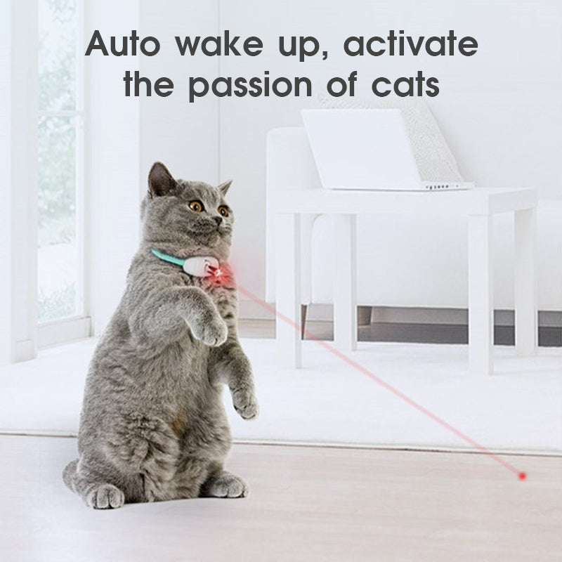Automatic Cat Toy Smart Laser USB Charging Kitten Amusing Toys Interactive Training Pet Items