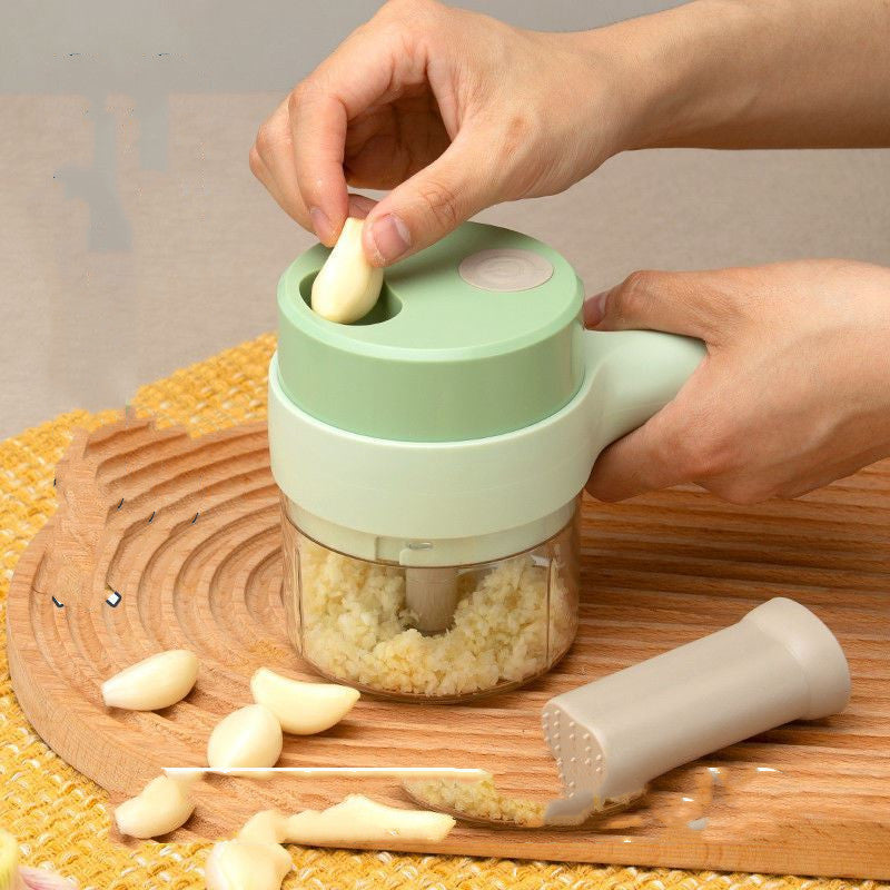 Chopper Mini Wireless Electric Mashed Garlic and chili Cutting And Pressing Stir