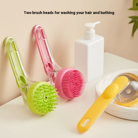 Dogs Cats Pets Brush Pet Bath Brush Cleaning Brushes Long Handle Shower Brush