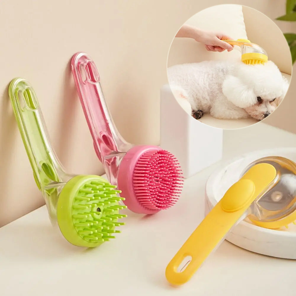 Dogs Cats Pets Brush Pet Bath Brush Cleaning Brushes Long Handle Shower Brush
