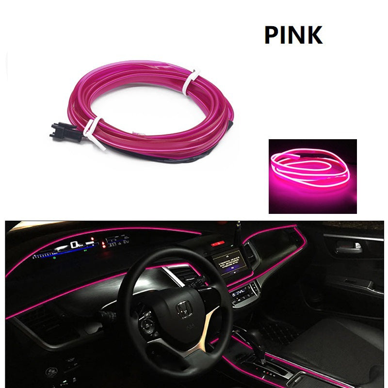 Car Mounted Ambient Light 6-meter USB LED Light Emitting Cable