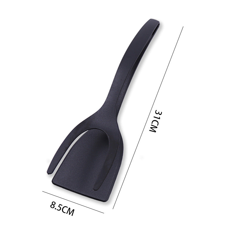 The Steak Spatula Is Heat-resistant And Functions As A Dual-purpose Tool For Both Flipping And Clamping Food, Making It An Essential Small Utensil For Baking And Cooking.