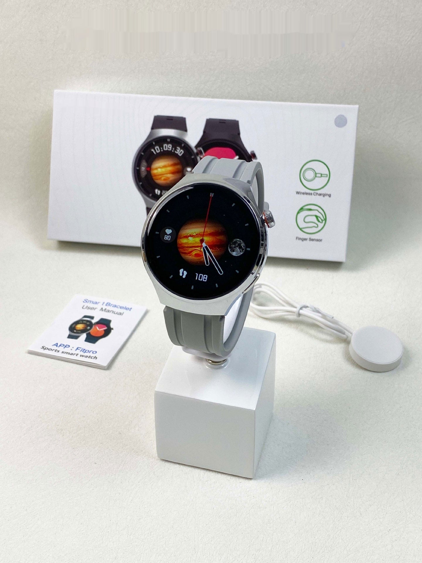 Health And Sports Round Screen Smart Watch