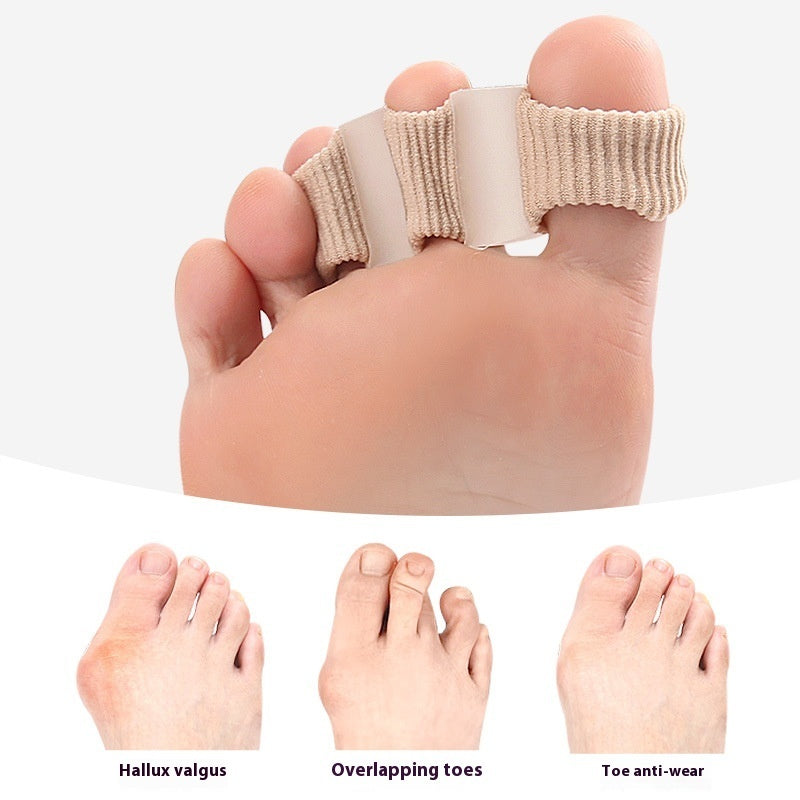 Five-hole Fiber Toe Separator Thumb Valgus Orthosis