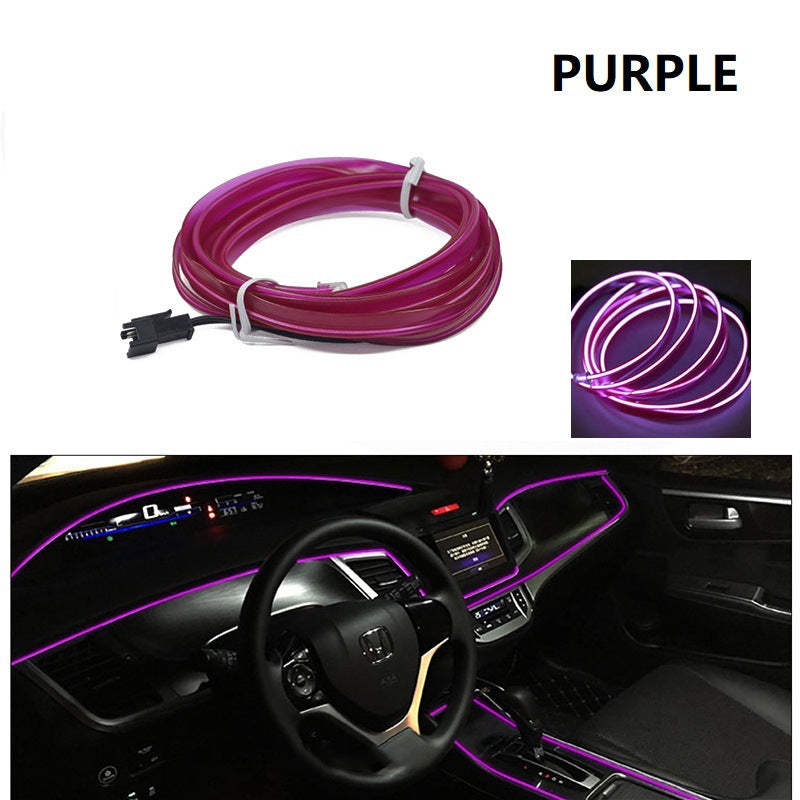 Car Mounted Ambient Light 6-meter USB LED Light Emitting Cable