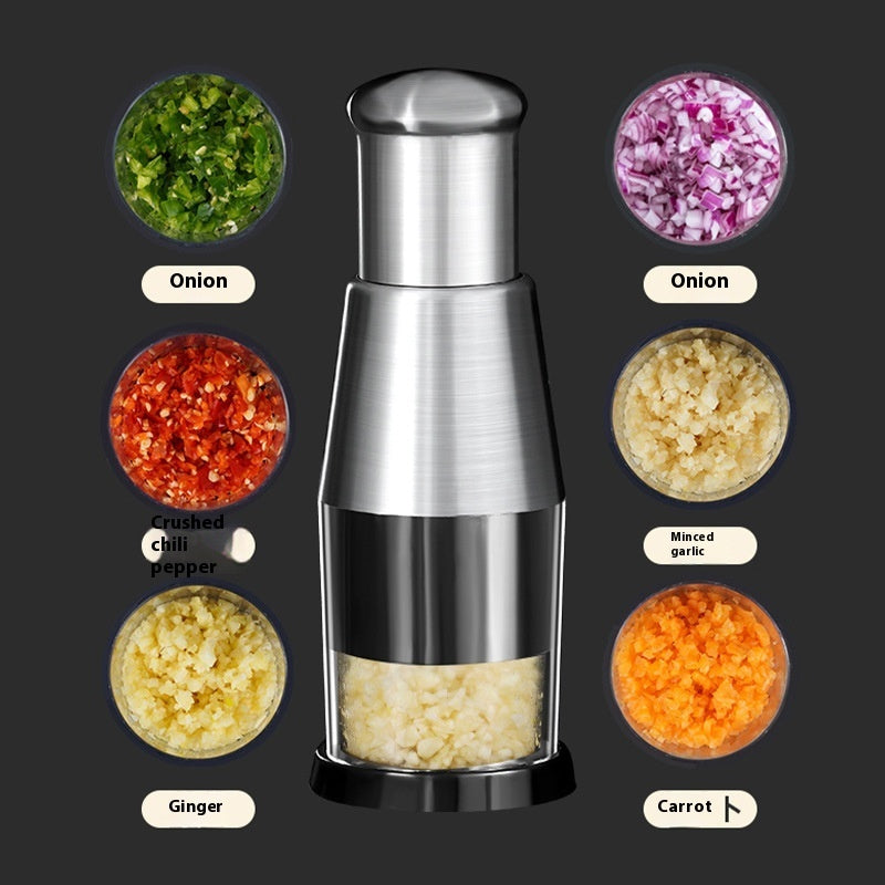 Garlic Crusher Onion Chopper Multipeler Vegetables Chopper Manual Garlic Press Machine Garlic Squeezer Kitchen Gadget